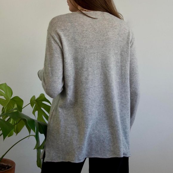 Womens Grey and Silver Jumper - Picture 3 of 3